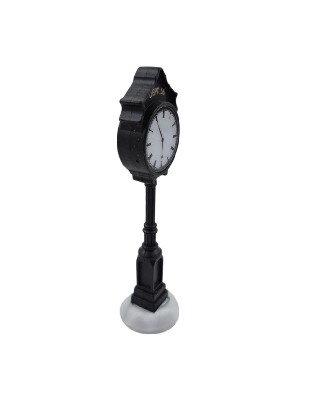 Department 56 Town Clock Village Accessory 4054645 Metal Resin Retired Boxed - Picture 6 of 10